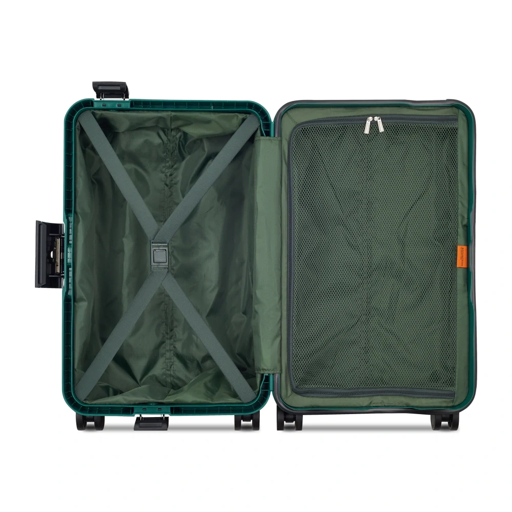 Kabinový kufr Securitech by Delsey Stone 55 cm 400880103 - zelený