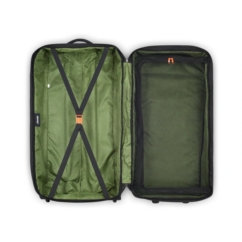 Cestovní taška na kolečkách Delsey X JEEP JS007C 82 cm 374026045 - zelená
