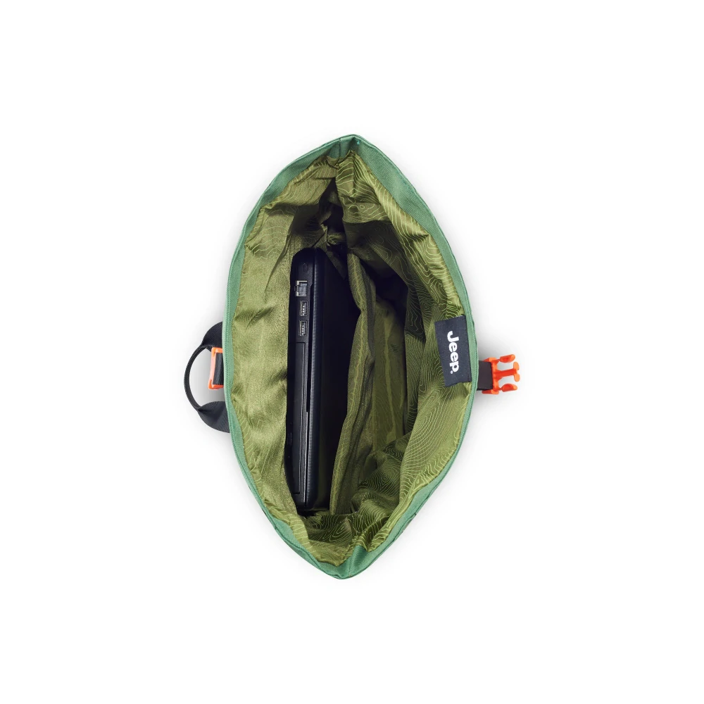 Rolovací batoh Delsey X JEEP JS016D 374762003 - zelený
