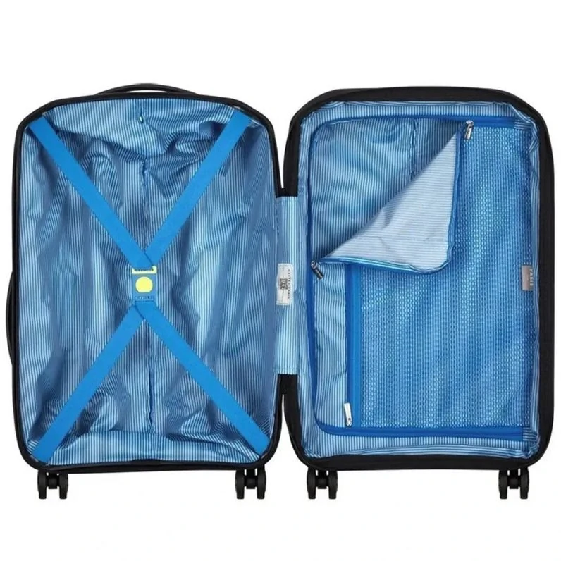 Kabinový kufr Delsey Anvers SLIM 55 cm EXP 310580322 - modrozelený