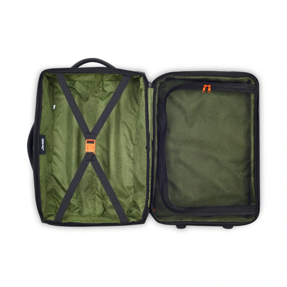 Cestovní taška na kolečkách Delsey X JEEP JS006B 55 cm 274021000 - černá