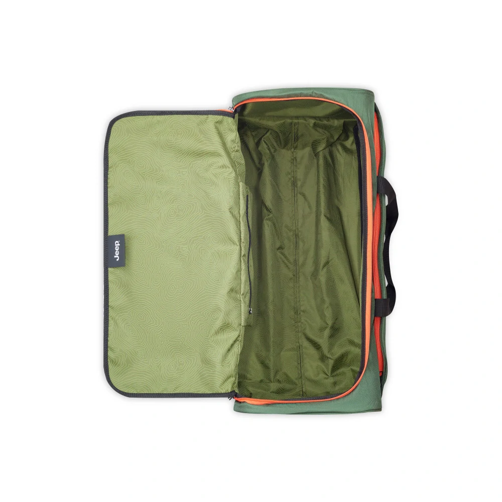 Cestovní taška na kolečkách Delsey X JEEP JS009D 73 cm 374124003 - zelená