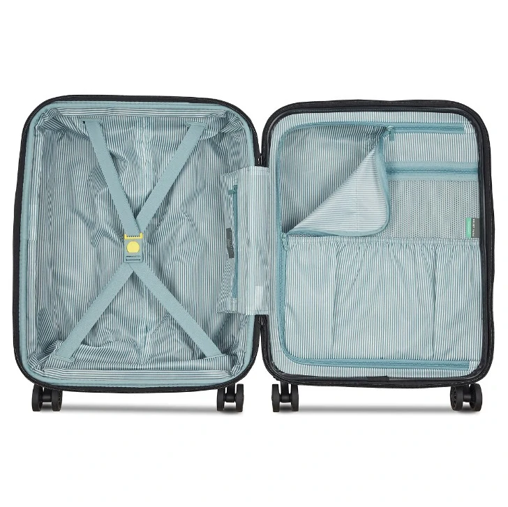 Kabinový kufr Delsey Comete 4 SLIM 55 cm EXP 314180312 - modrý