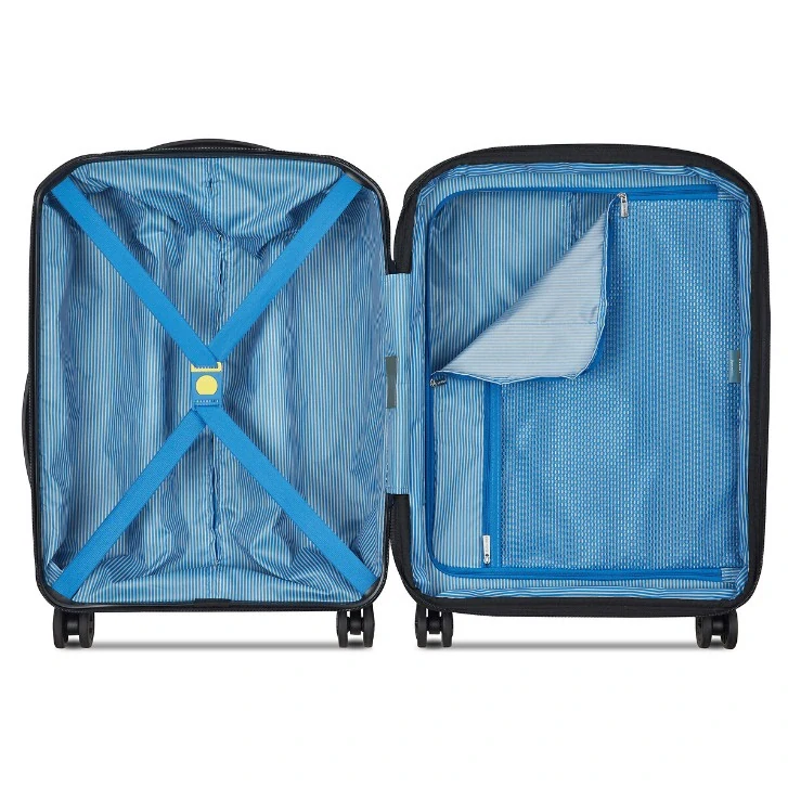 Kabinový kufr Delsey Anvers SLIM 55 cm EXP 310580302 - modrý