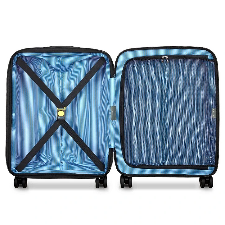 Kabinový kufr Delsey Unlock SLIM 55 cm EXP 310980313 - zelený