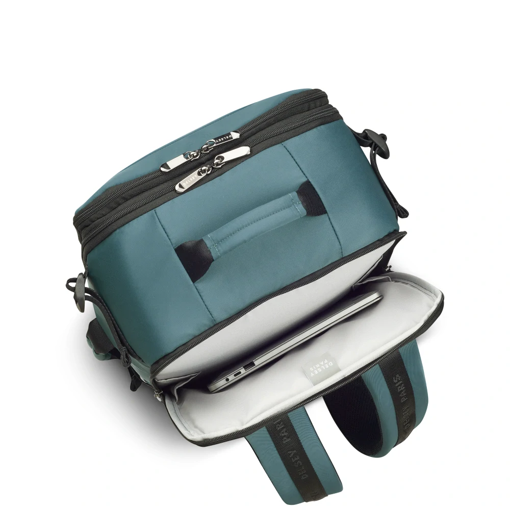 Kabinový batoh Delsey Shadow 287864003 - zelený