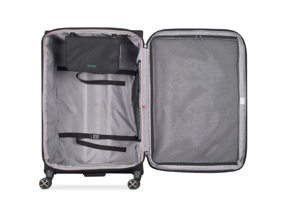 Cestovní kufr Delsey Helium DLX 83 cm EXP 239783000 - černý