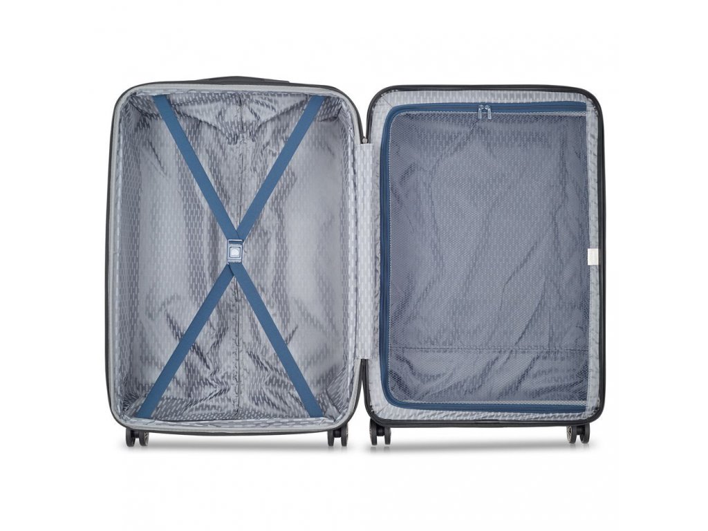 Cestovní kufr Delsey Air Armour 77 cm EXP 386682102 - modrý