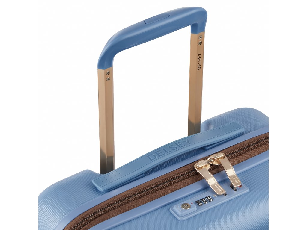 Kabinový kufr Delsey Freestyle SLIM 55 cm 385980342 - modrý