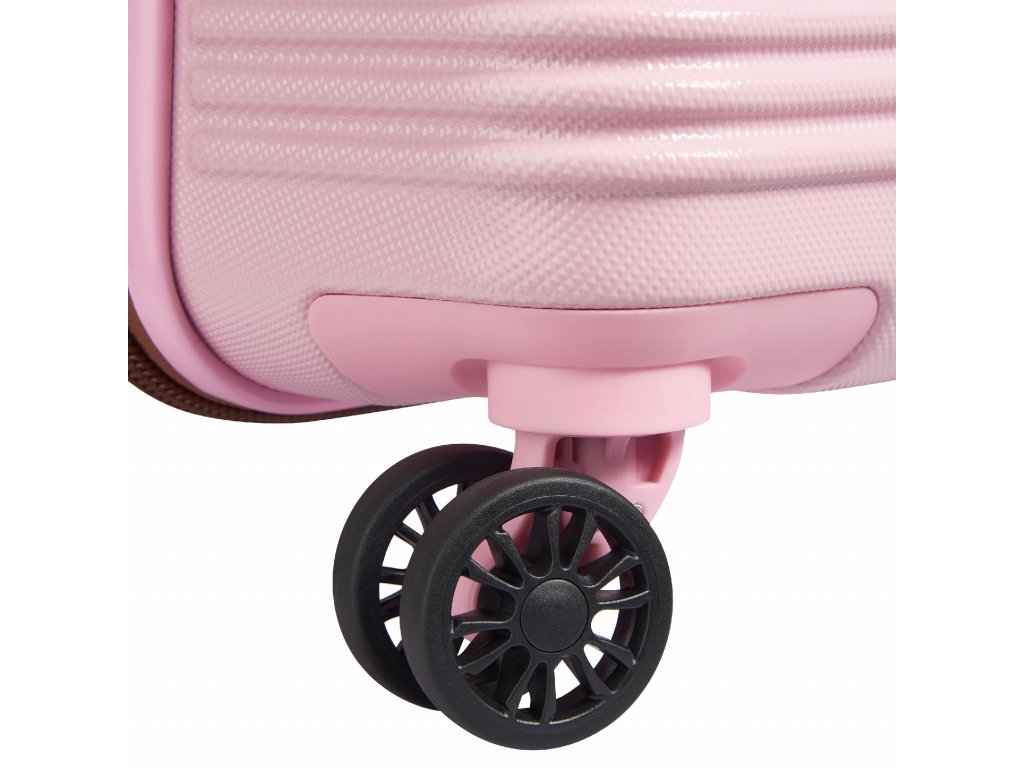Cestovní kufr Delsey Freestyle 76 cm 385982109 - růžový