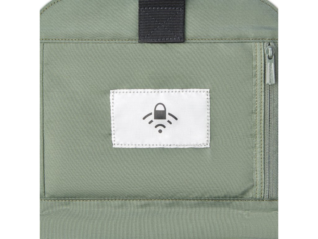 Batoh na notebook 16" Delsey Securflap 202061002 - modrý