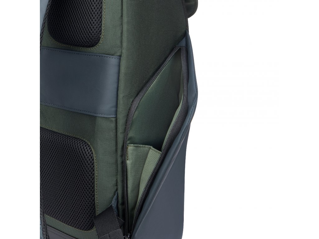 Batoh na notebook 16" Delsey Securflap 202061013 - zelený