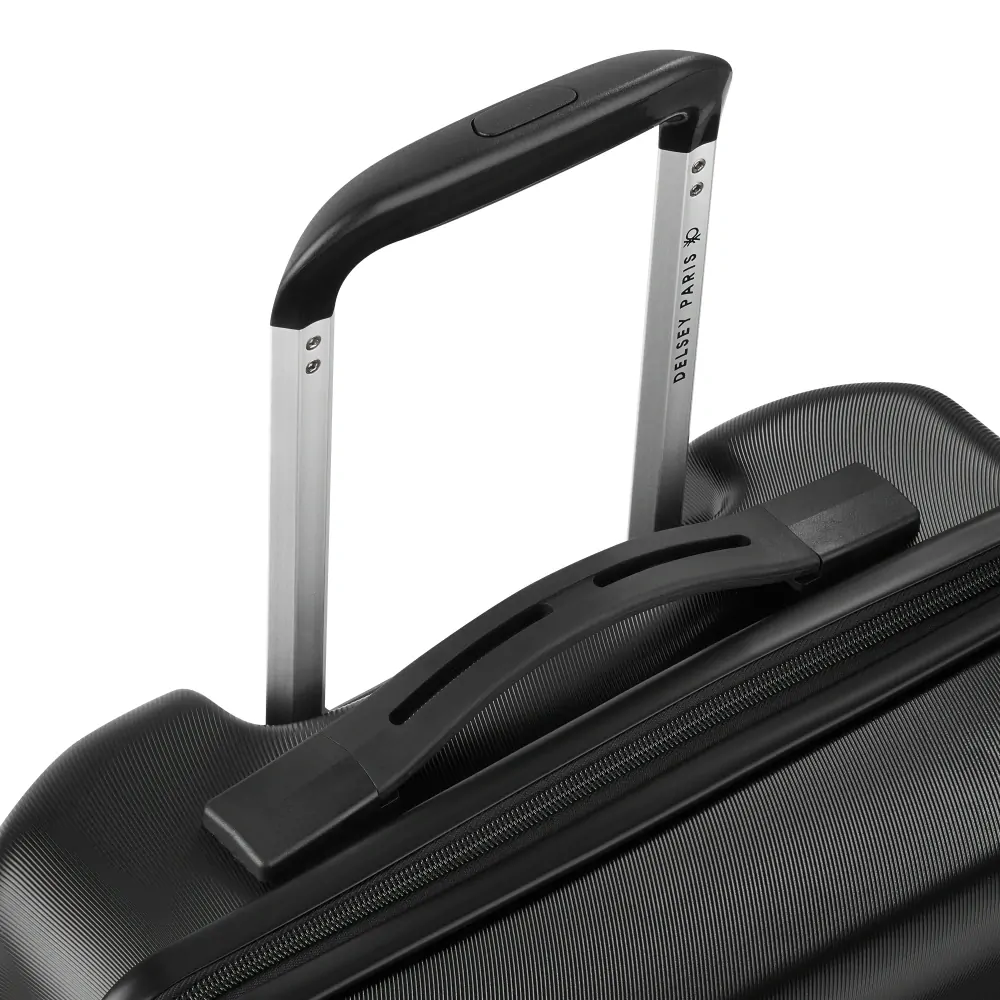Kabinový kufr Delsey X Benetton NOW Hardside SLIM 55 cm 376280300 - černý