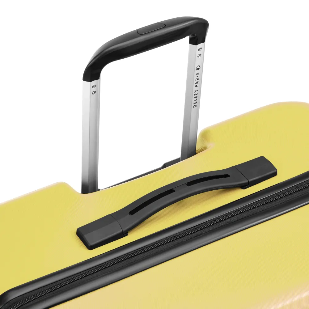 Cestovní kufr Delsey X Benetton NOW Hardside 76 cm 376282145 - žlutý