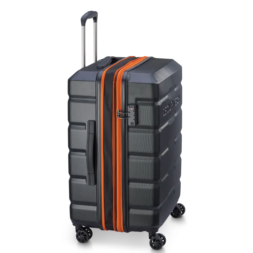 Cestovní kufr Securitech by Delsey Citadel 66 cm EXP 400581000 - černý