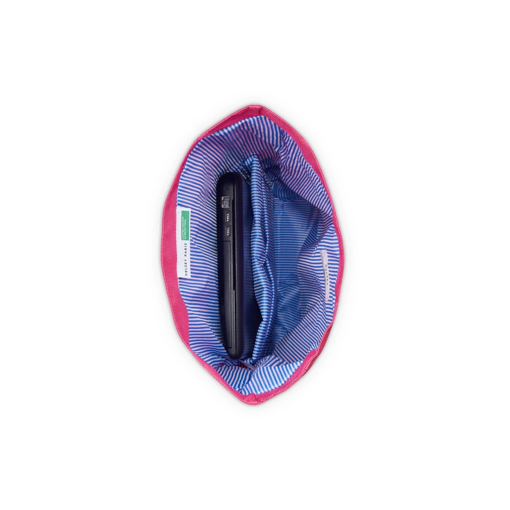 Rolovací batoh Delsey X Benetton BE 376361009 - růžový