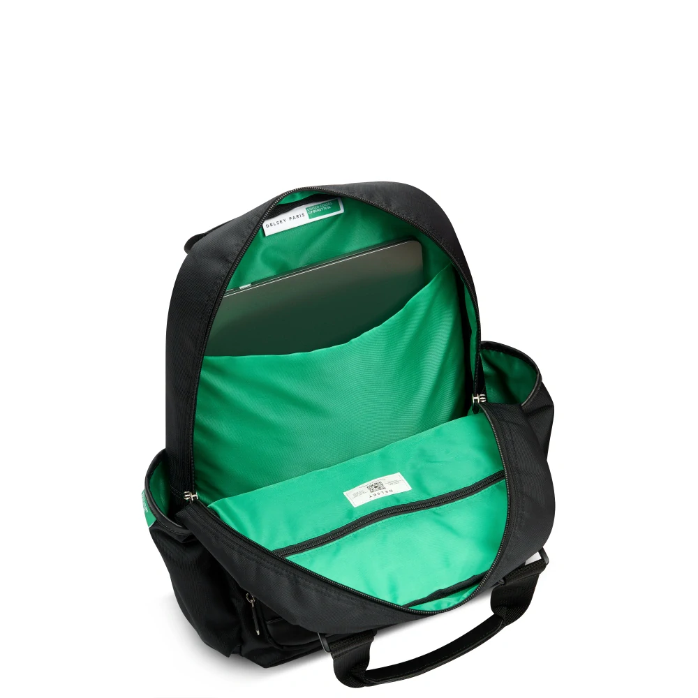 Batoh Delsey X Benetton Color Block 376461000 - černý