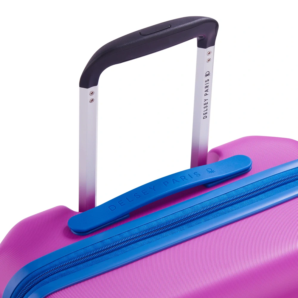 Kabinový kufr Delsey X Benetton Fabrica SLIM 55 cm 376680308 - fialový