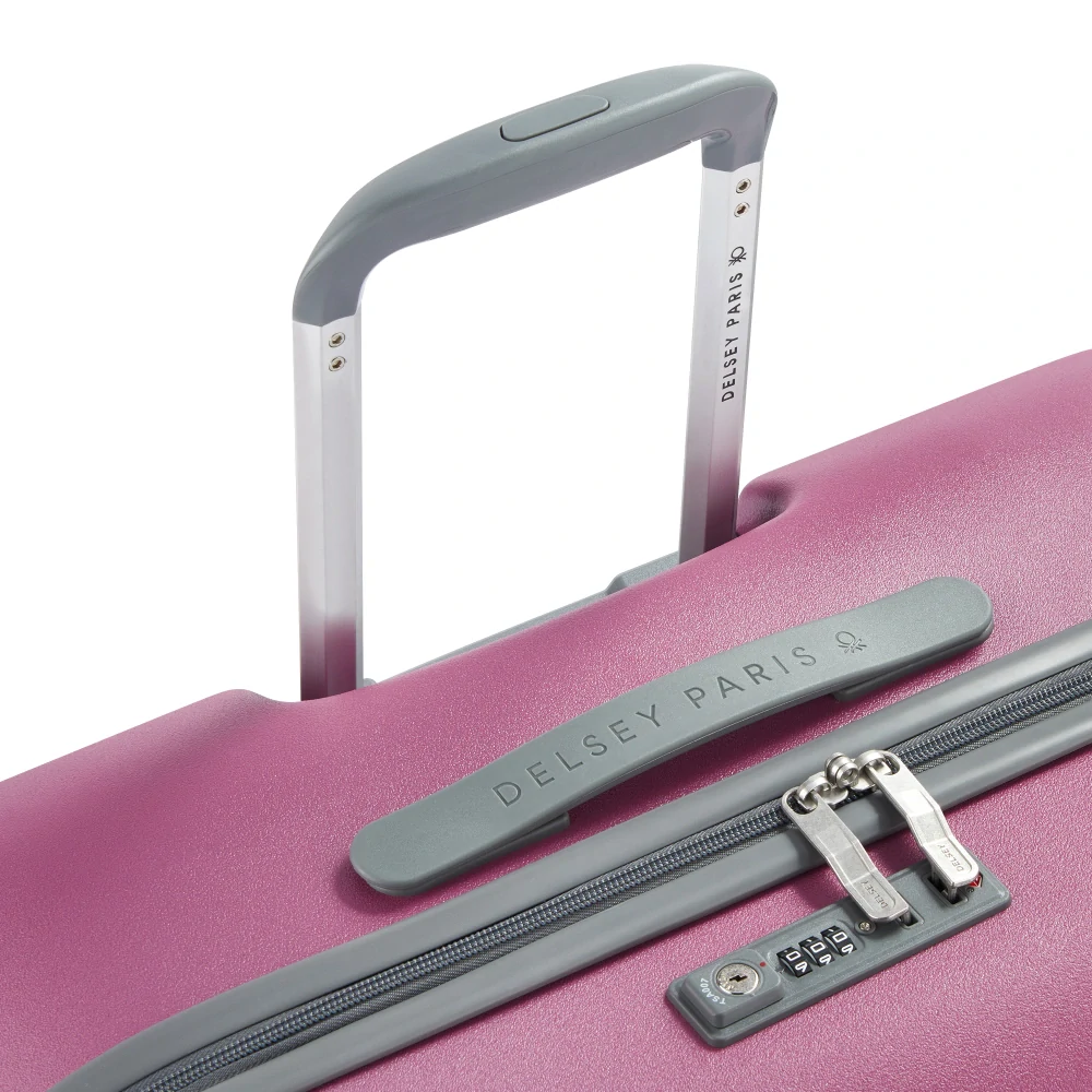 Cestovní kufr Delsey X Benetton UCB Hardside 76 cm 376882109 - růžový