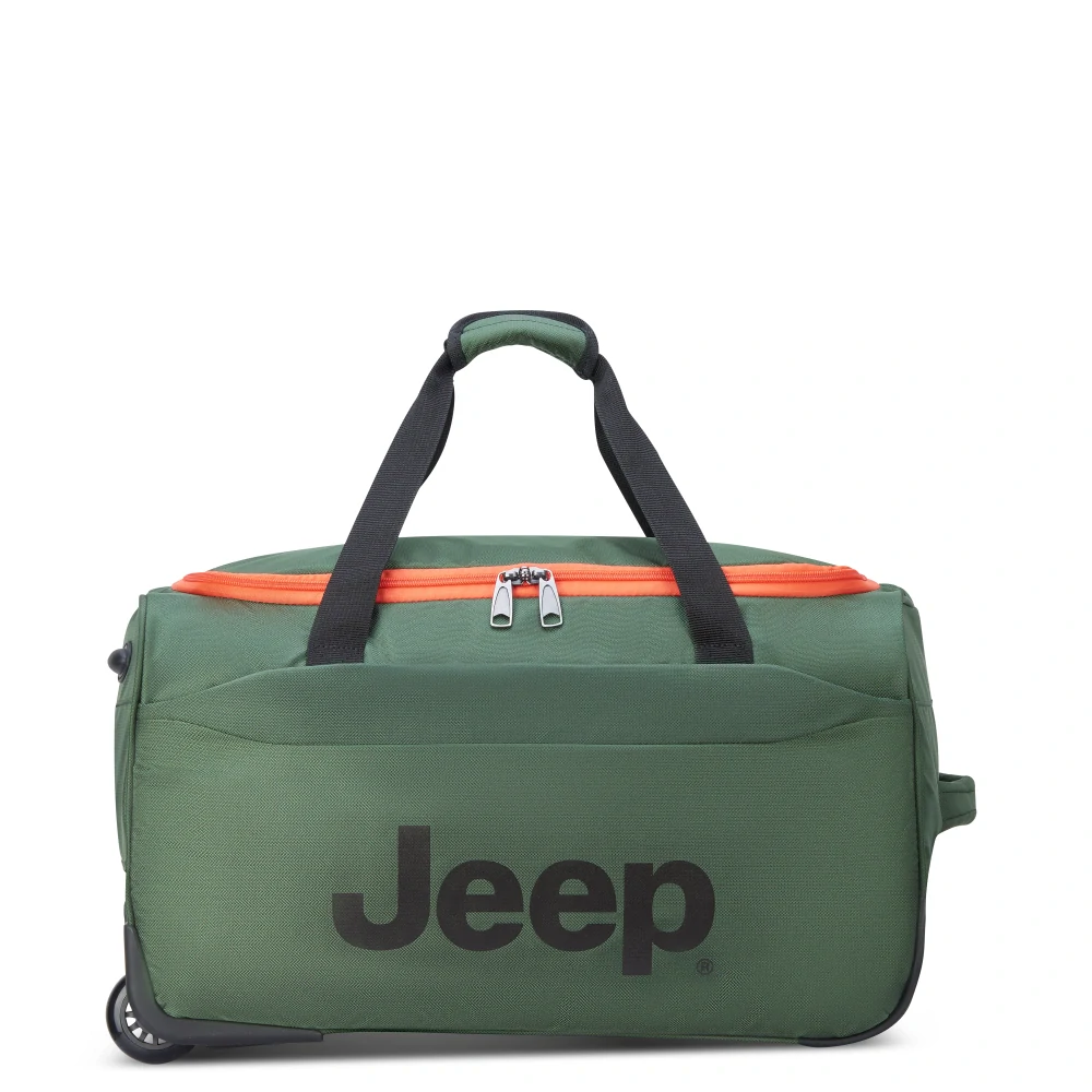 Cestovní taška na kolečkách Delsey X JEEP JS009D 55 cm 374121003 - zelená