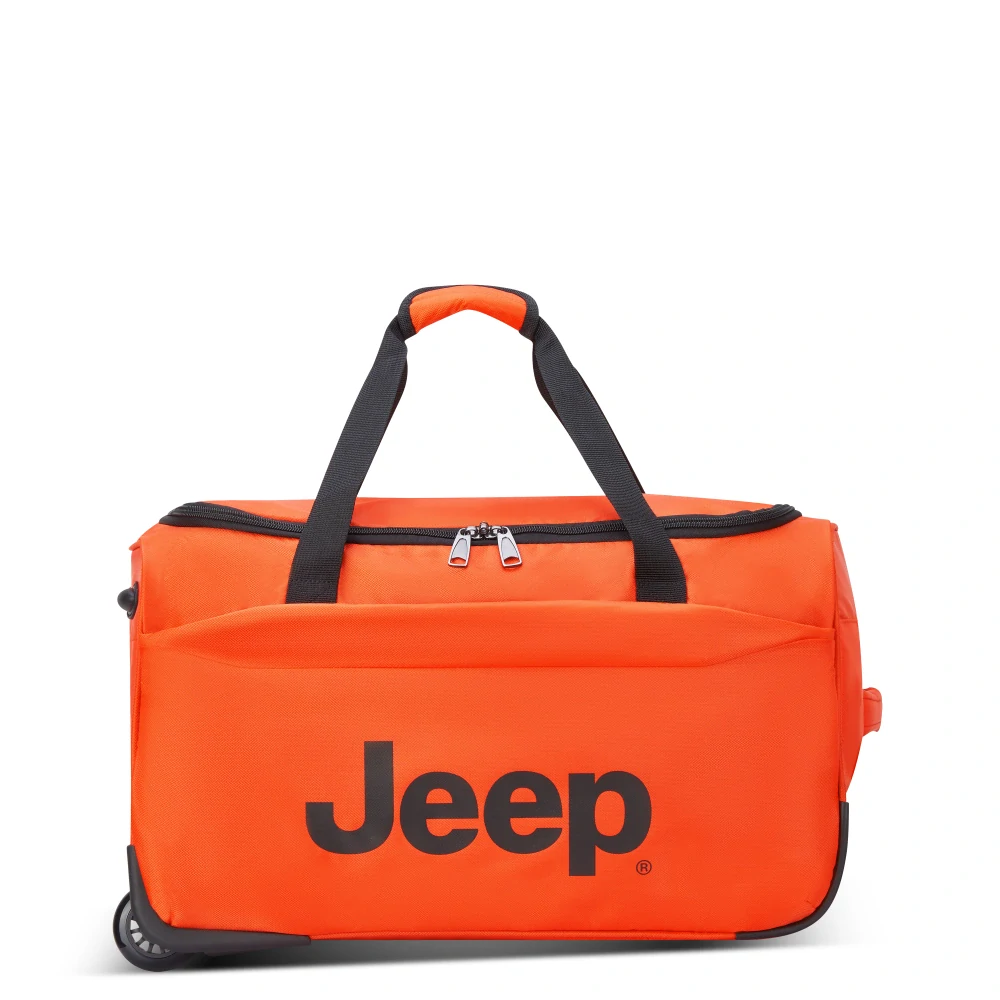 Cestovní taška na kolečkách Delsey X JEEP JS009D 55 cm 374121025 - oranžová