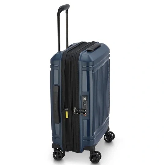 Kabinový kufr Delsey Lutece SE SLIM 55 cm EXP 380280302 - modrý