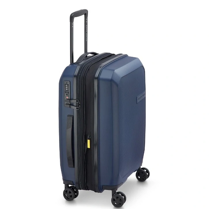Kabinový kufr Delsey Anvers SLIM 55 cm EXP 310580302 - modrý
