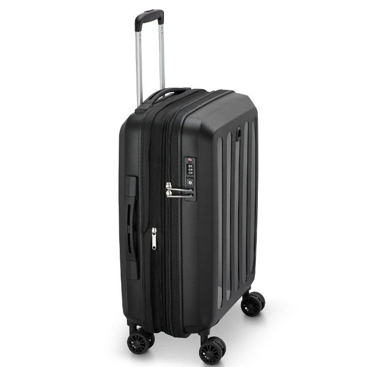 Kabinový kufr Delsey Unlock SLIM 55 cm EXP 310980300 - černý