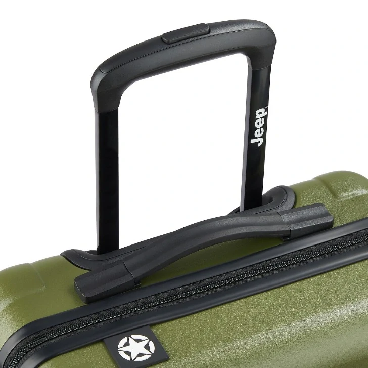 Kabinový kufr Delsey X JEEP JH004C SLIM 55 cm 374480303 - zelený