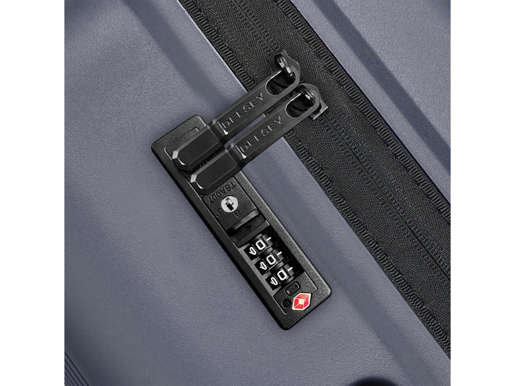 Cestovní kufr Delsey Ordener 77 cm 384682101 - antracitově šedý