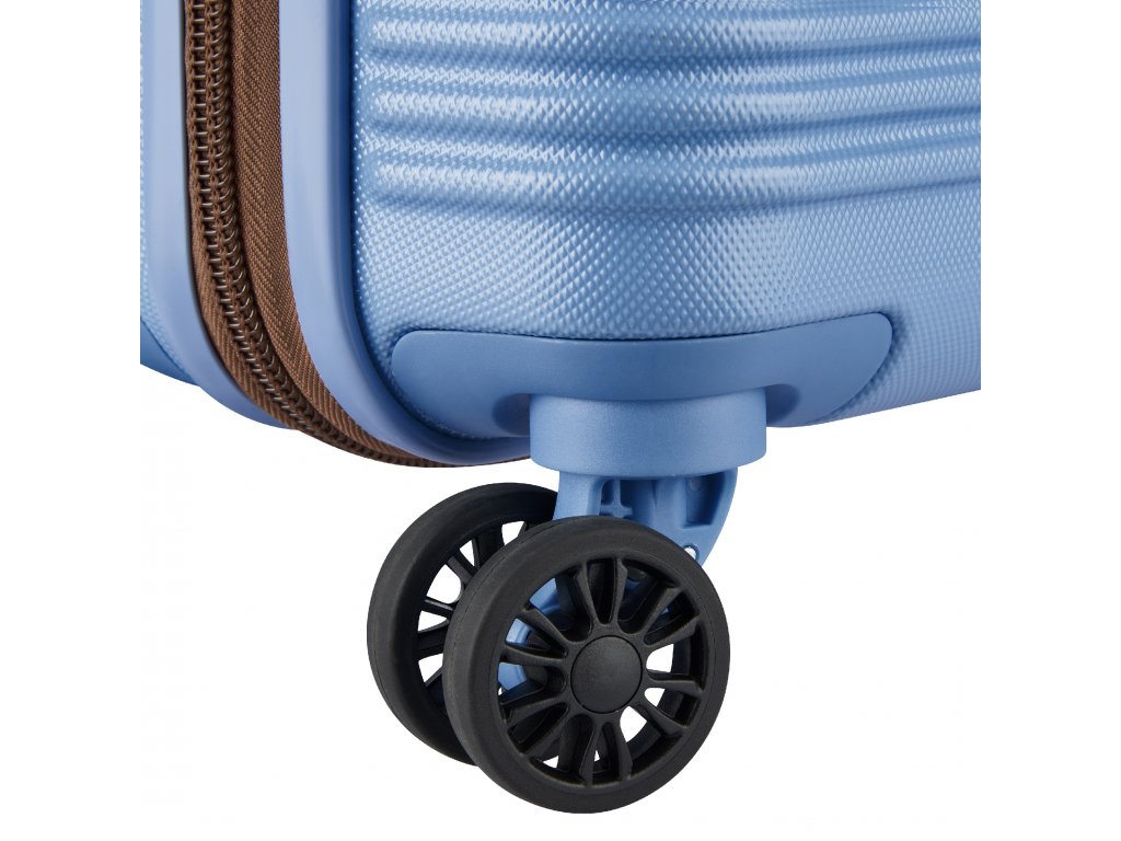 Kabinový kufr Delsey Freestyle SLIM 55 cm 385980342 - modrý