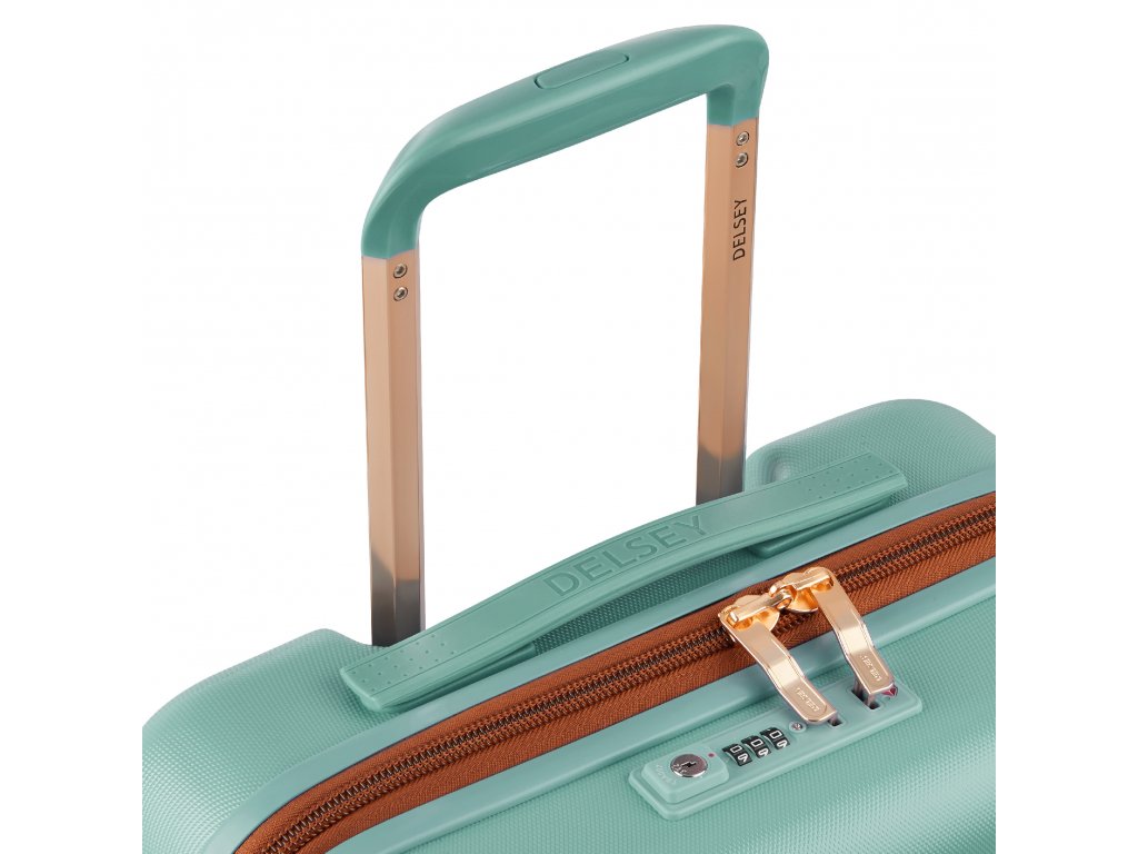 Kabinový kufr Delsey Freestyle SLIM 55 cm 385980343 - mentolově zelený