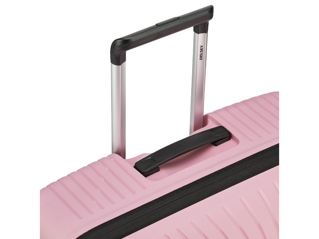 Cestovní kufr Delsey Ordener 77 cm 384682109 - růžový