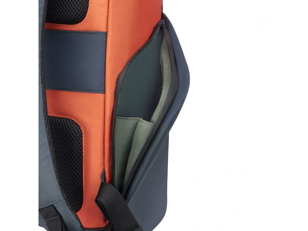 Batoh na notebook 16" Delsey Securflap 202061025 - oranžový