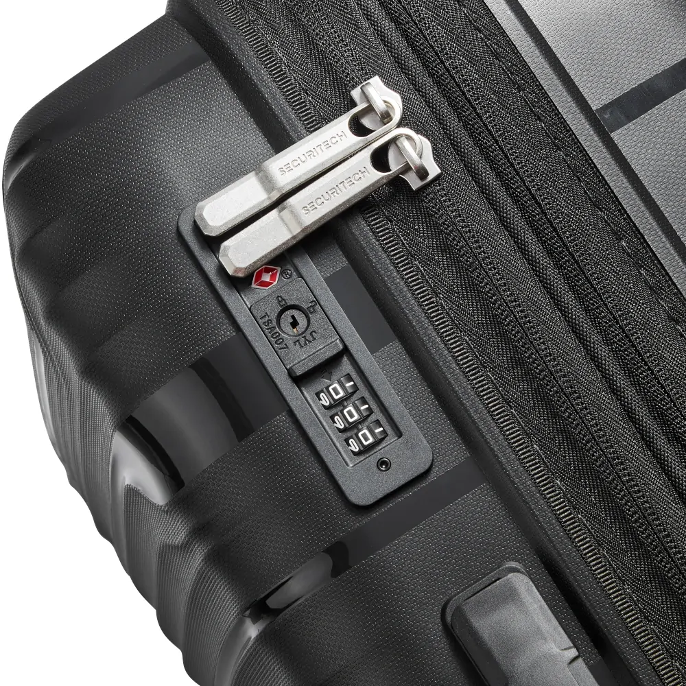 Kabinový kufr Securitech by Delsey Dune 55 cm EXP 400780100 - černý