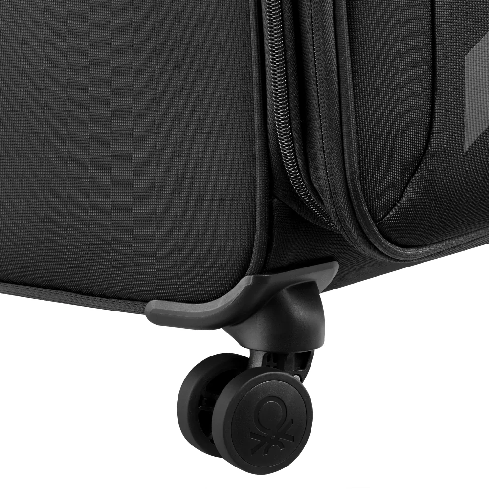 Cestovní kufr Delsey X Benetton Color Block 77 cm 376482100 - černý