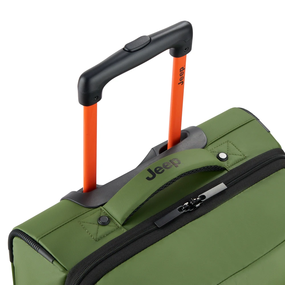Cestovní taška na kolečkách Delsey X JEEP JS006B 55 cm 274021013 - zelená