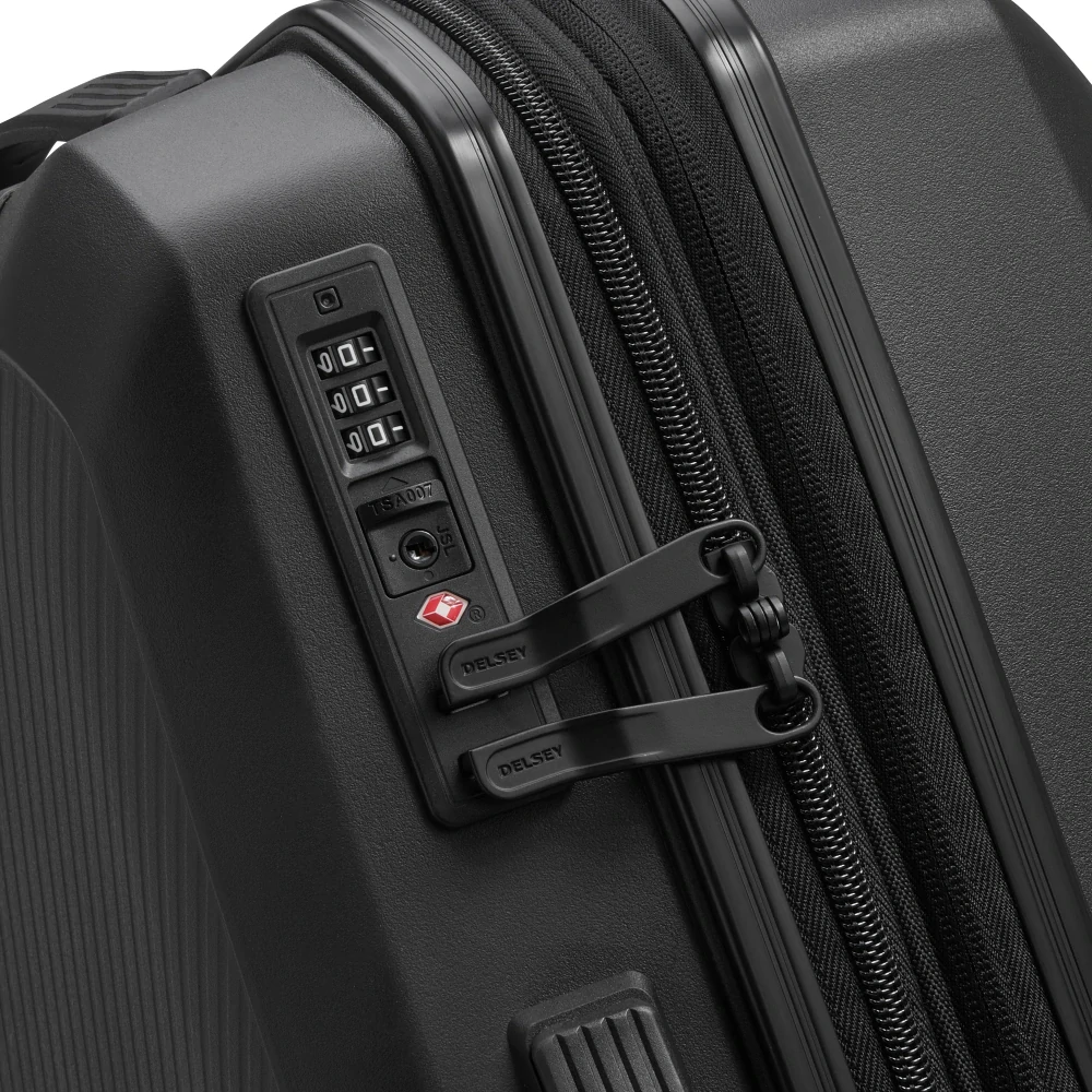 Kabinový kufr Delsey Anvers SLIM 55 cm EXP 310580300 - černý