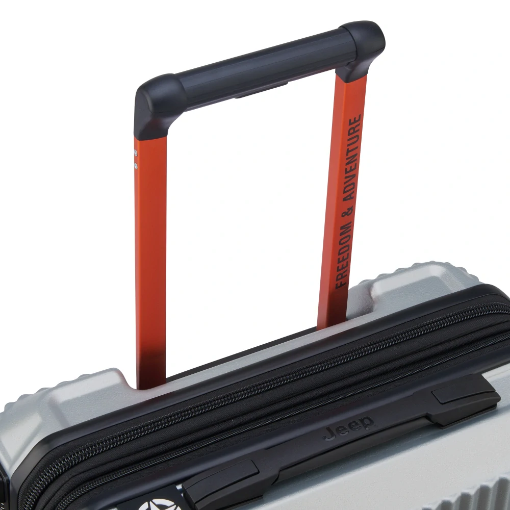 Kabinový kufr Delsey X JEEP JH001A SLIM 55 cm EXP 274680311 - stříbrný