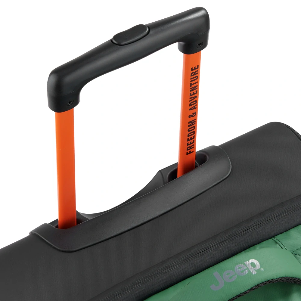 Cestovní taška na kolečkách Delsey X JEEP JS005A 55 cm 274321013 - zelená
