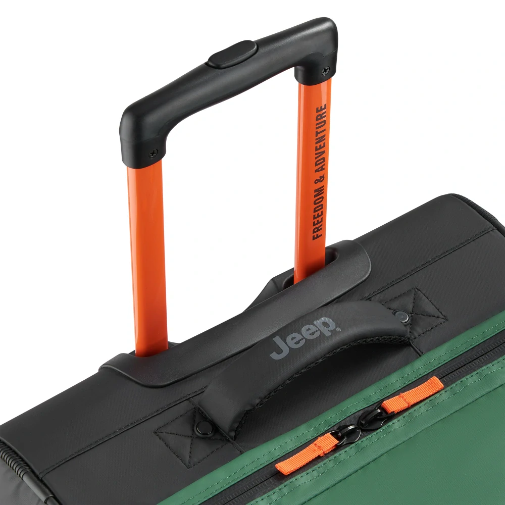 Cestovní taška na kolečkách Delsey X JEEP JS005A 82 cm 274326013 - zelená