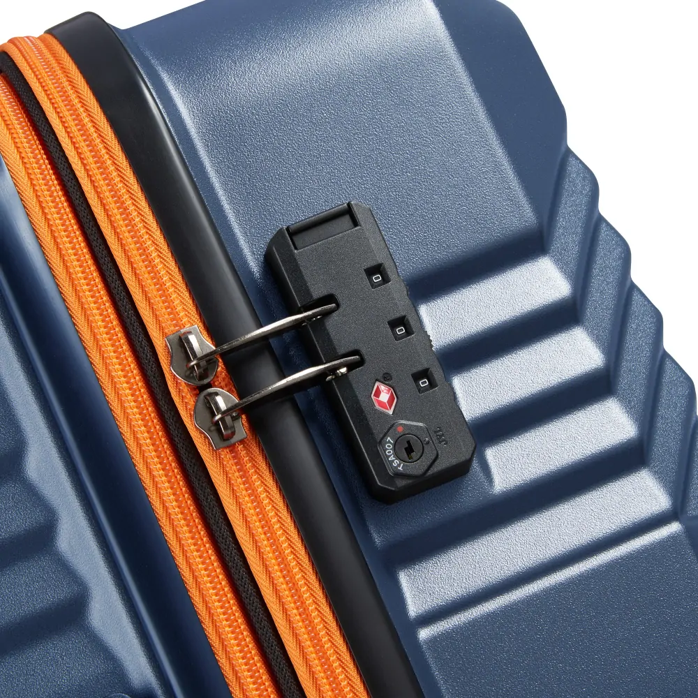 Cestovní kufr Securitech by Delsey Patrol 66 cm EXP 400681002 - modrý