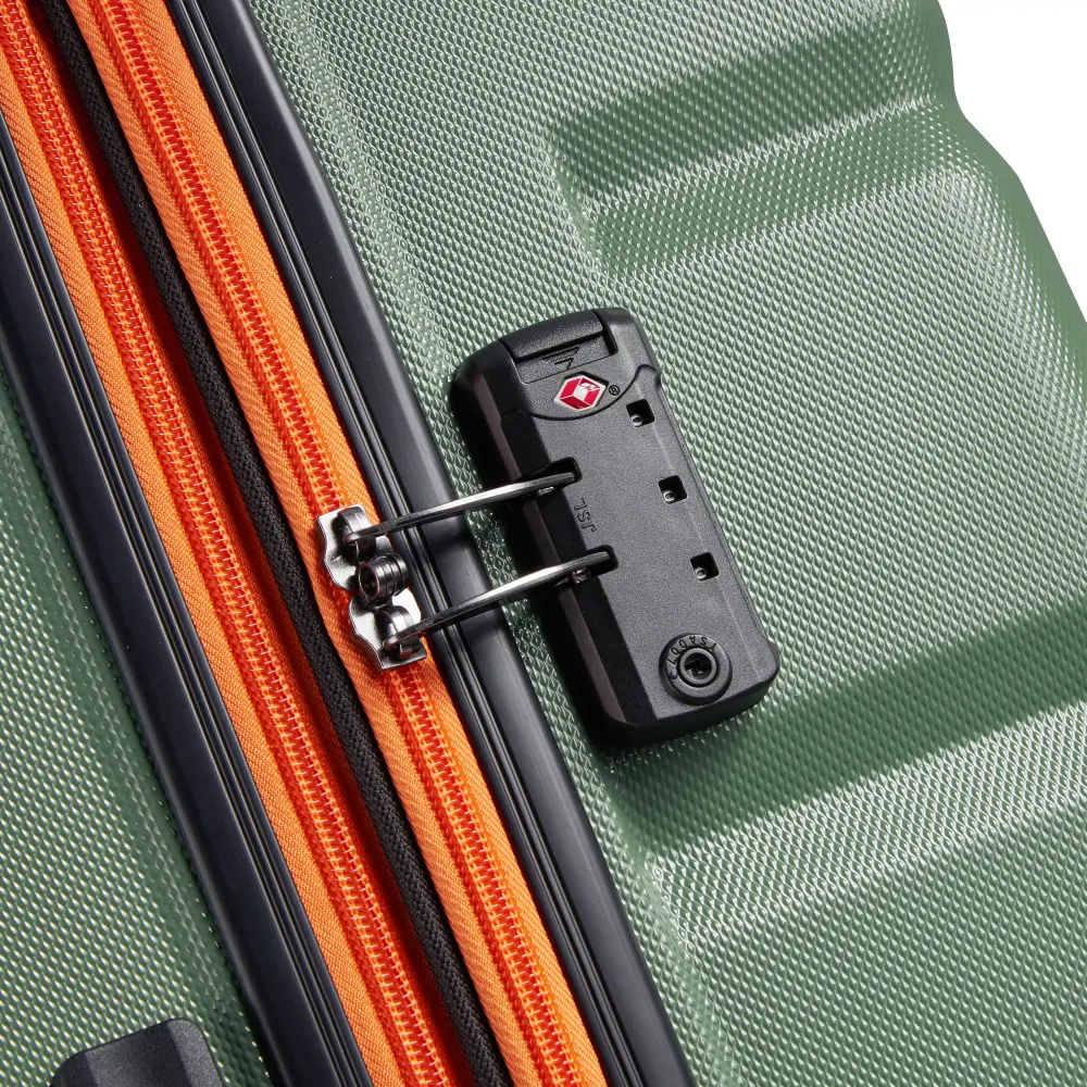 Cestovní kufr Securitech by Delsey Citadel 76 cm EXP 400582103 - zelený