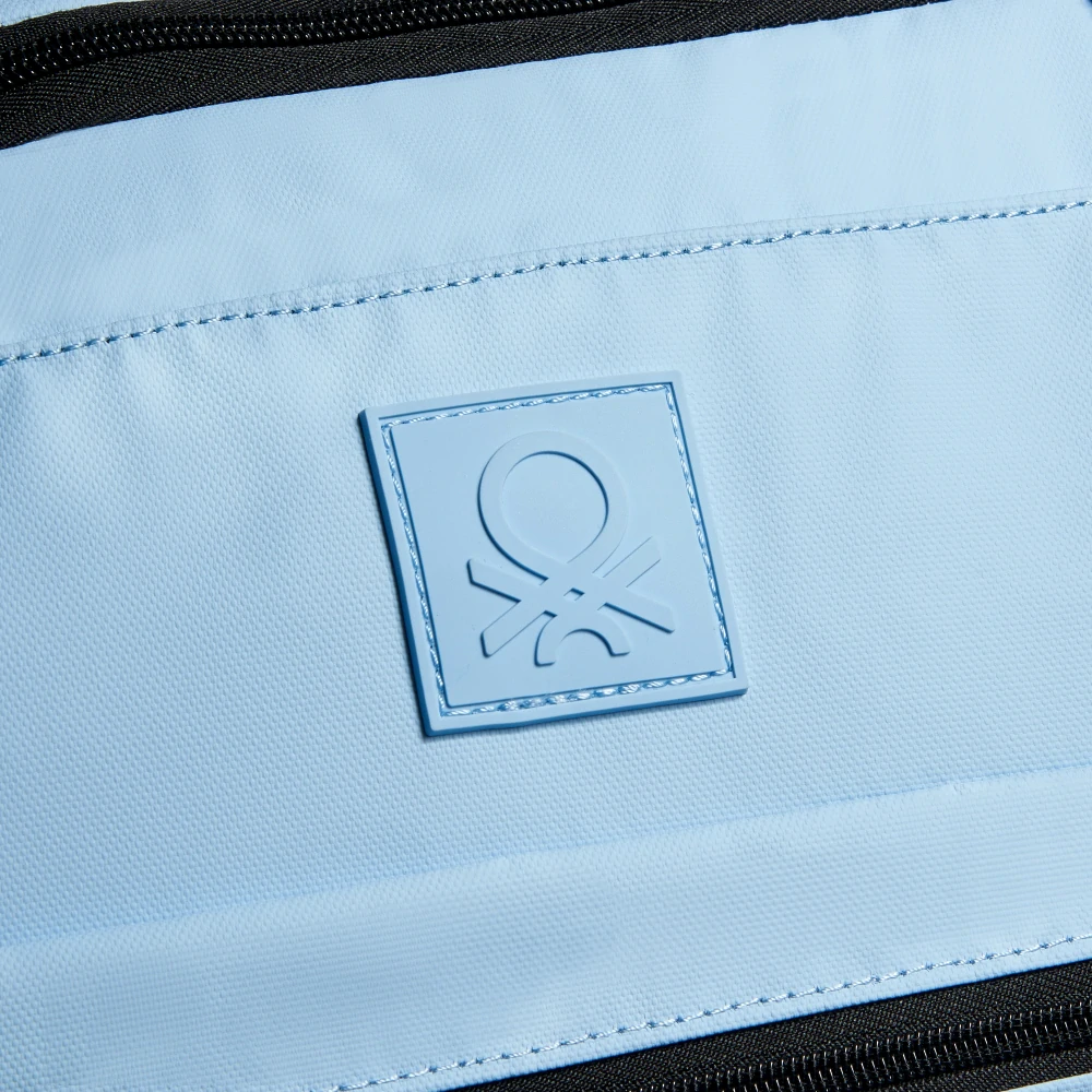 Cestovní taška Delsey X Benetton NOW Softside 55 cm 328840312 - světle modrá