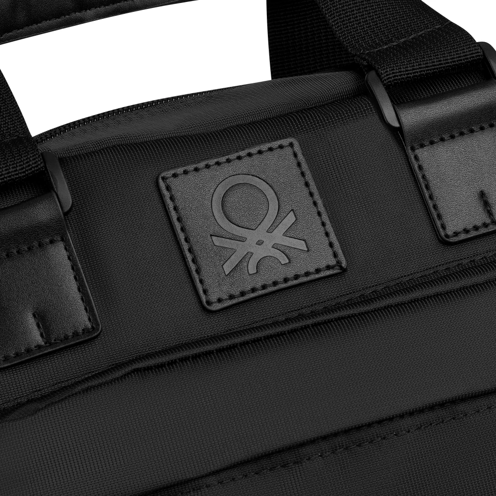 Batoh Delsey X Benetton Color Block 376461000 - černý