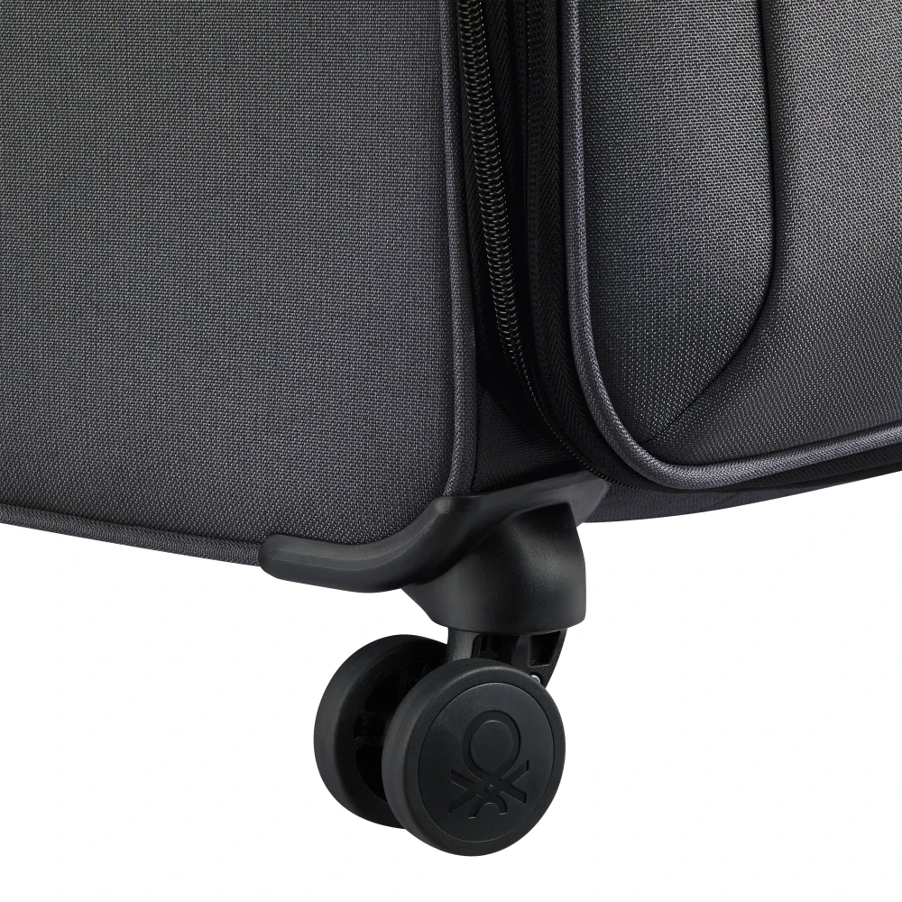 Cestovní kufr Delsey X Benetton BE 76 cm EXP 376382101 - šedý