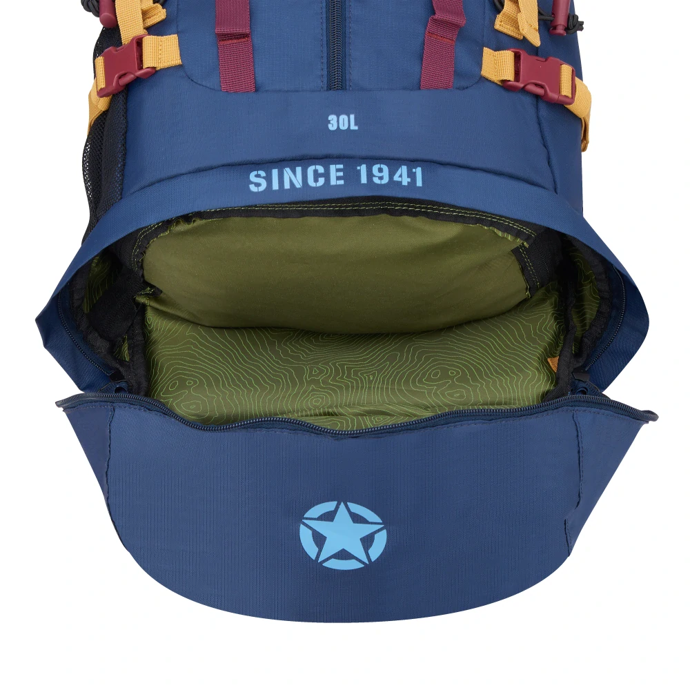 Turistický batoh Delsey X JEEP JS017A 274861202 - modrý