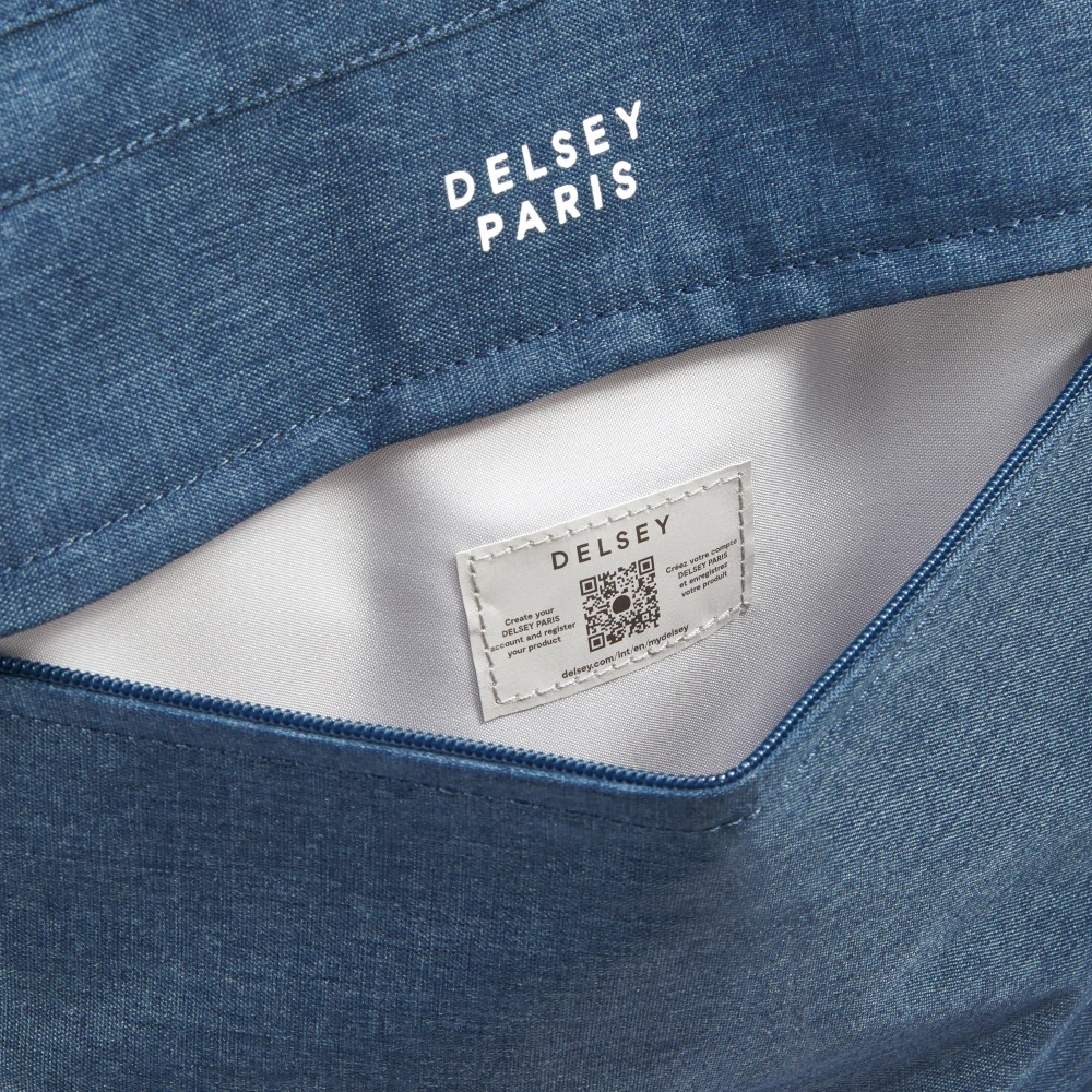 Cestovní taška Tote Bag Delsey Maubert 2.0 381335002 - modrá