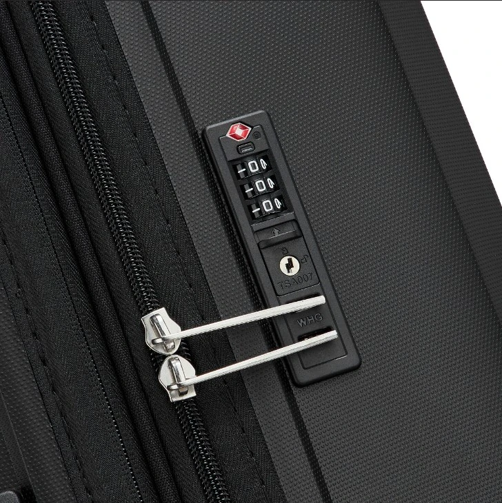 Cestovní kufr Delsey Unlock 76 cm EXP 310982100 - černý