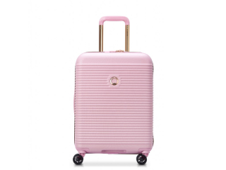 Kabinový kufr Delsey Freestyle SLIM 55 cm 385980309 - růžový